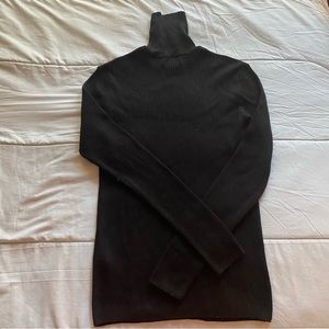 ASOS Women Black Turtle Neck Long Sleeve Size L